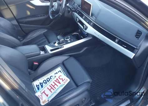 2017 Audi A4 2.0T Premium from USA, damaged, VIN WAUENAF41HN023869